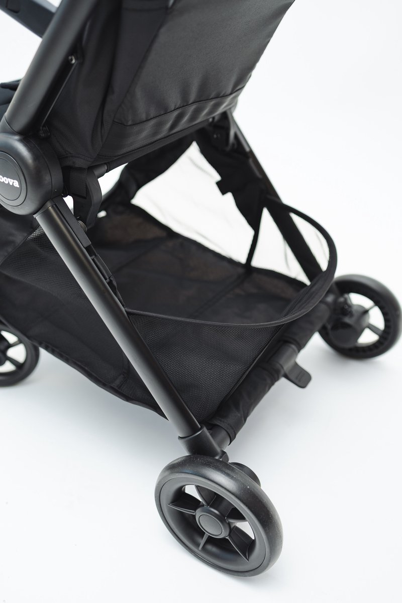 Roova® Move Buggy Zwart - Lichtgewicht Kinderwagen - Compact Inklapbaar thumbnail 6
