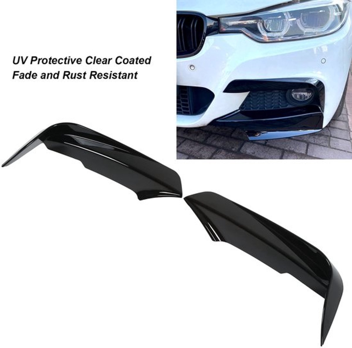 SPHProducts - Voorbumper Lip Splitter - Ventilatie Canard