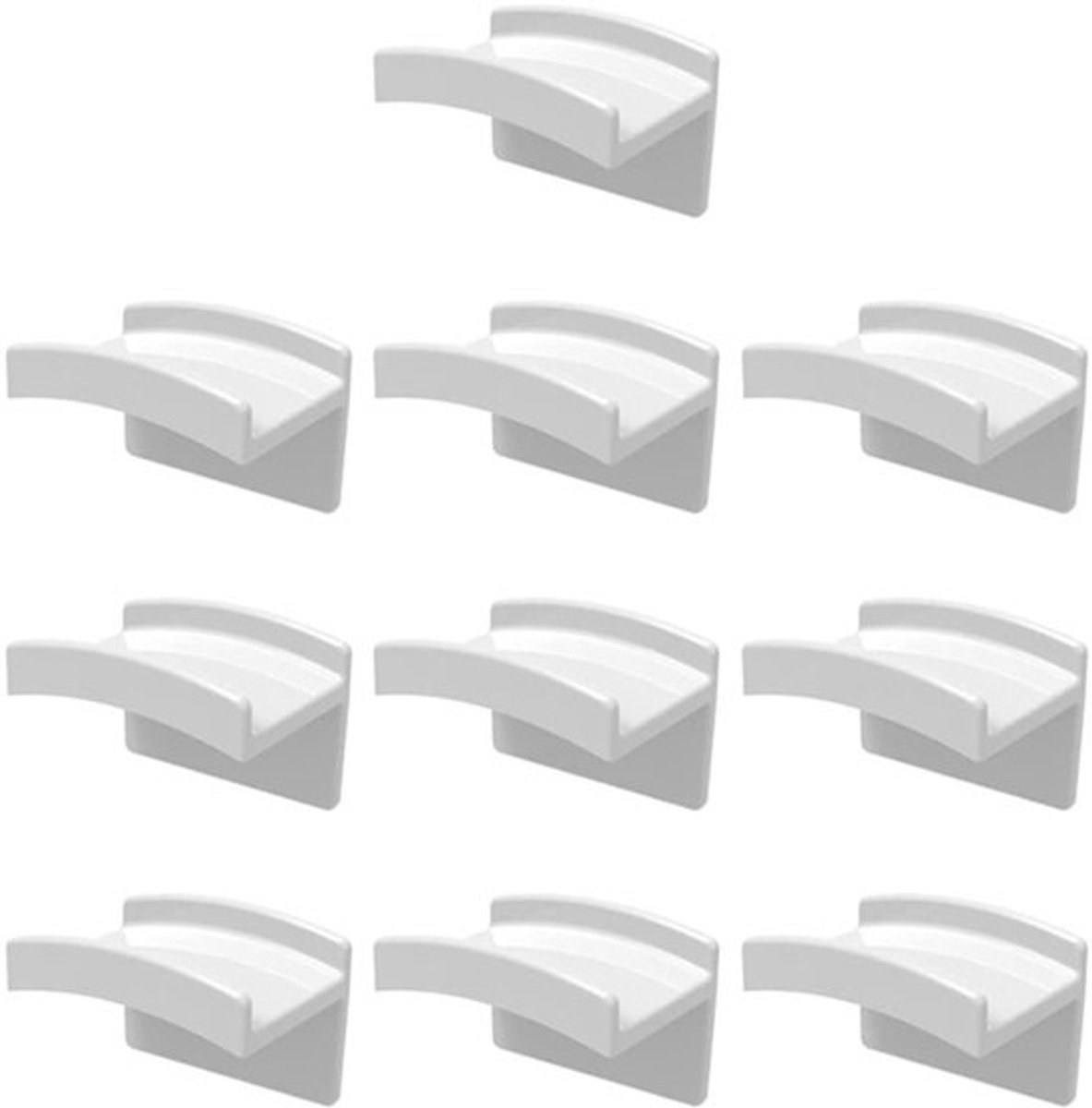 Dailygoody - Zelfklevende Hoed Haken - Minimalistisch Hoed Rack