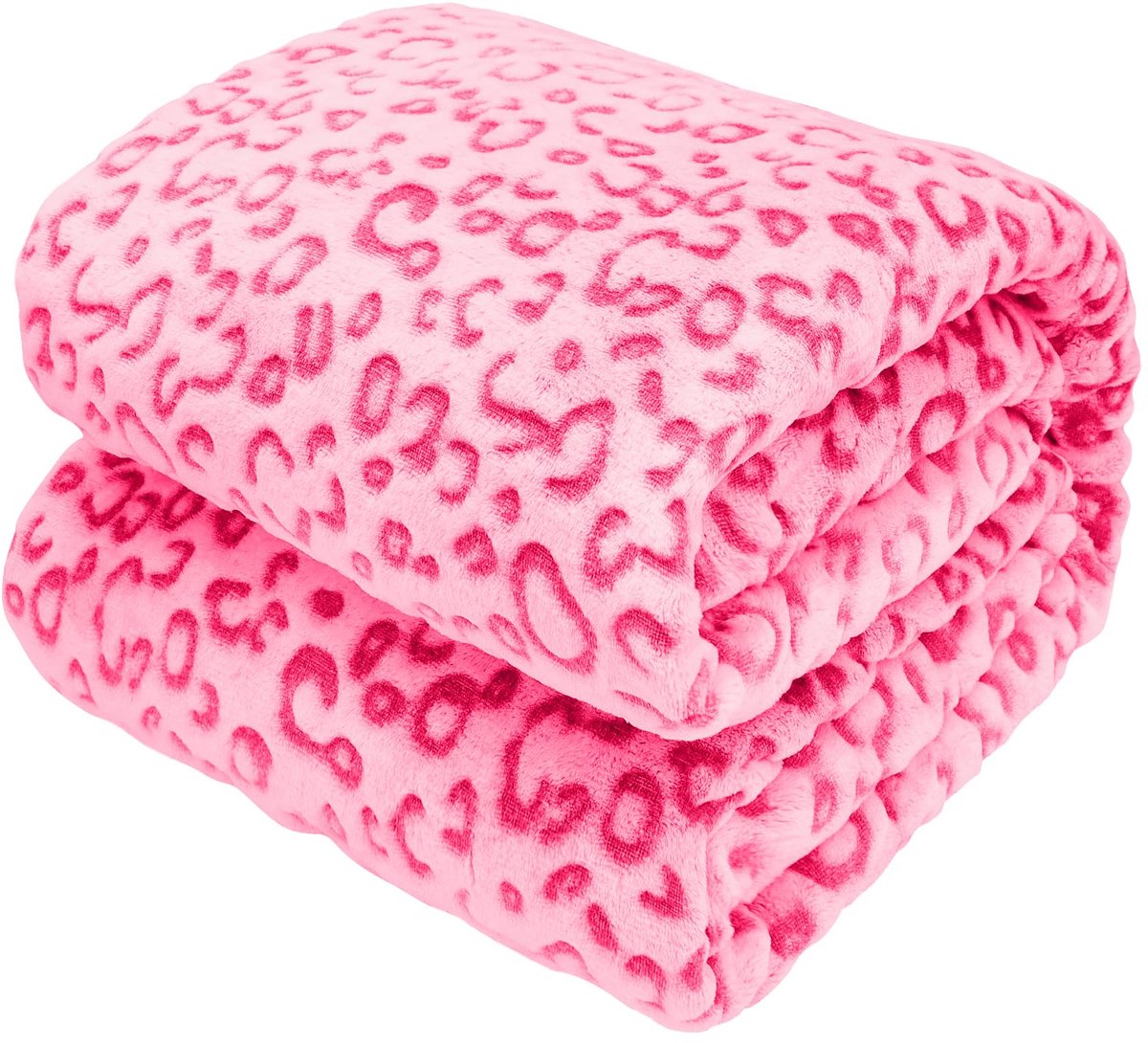 Warme Deken Roze Zachte Fleece Dekens Gooi Dekens voor Bed