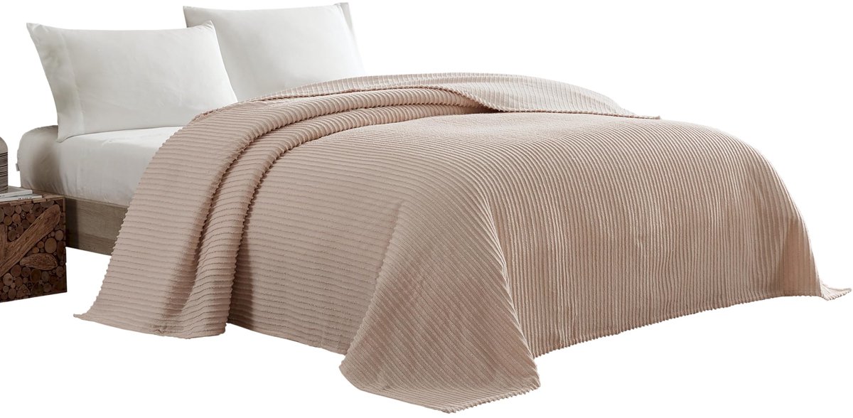 Sprei, Katoen, Blush, Twin