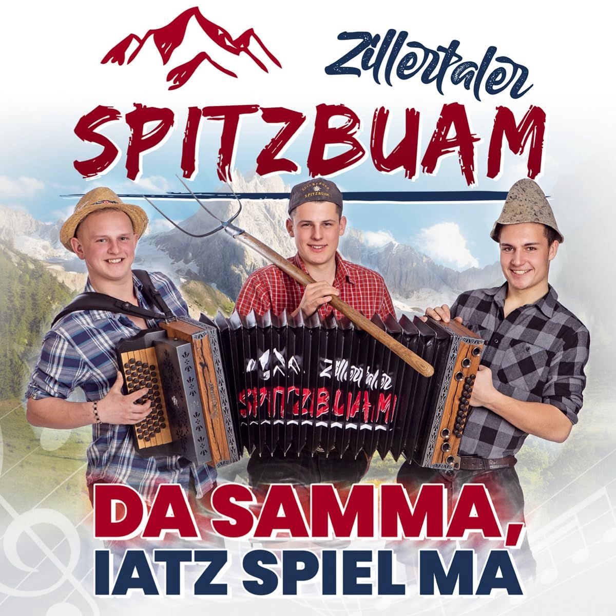 Zillertaler Spitzbuam - Da Samma, Iatz Spiel Ma - CD