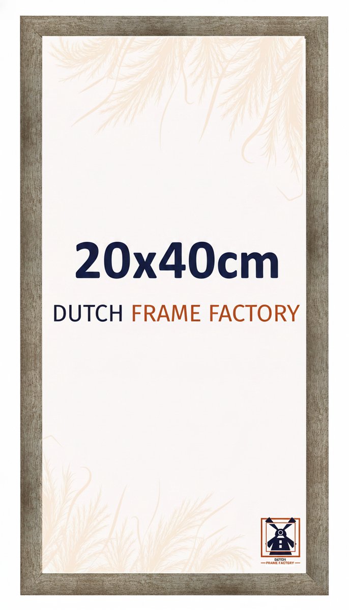 Fotolijst 40x70 cm - MDF - Donkerblauw - Benno