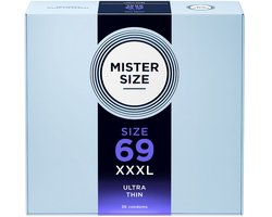 MISTER SIZE 69 Ultra Dunne XXXL condooms (36 pack)