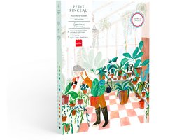 La Petite Epicerie Painting by Number Kit “GreenHouse" 430g H32.5xW24.5xL3.5cm genummerde schilderijenset | Creatieve | Hobbyset | kinderen en volwassenen | beginnersvriendelijk