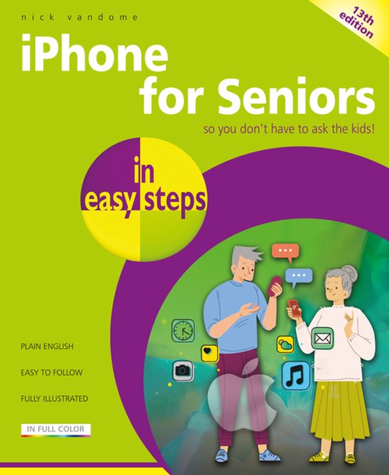 iPhone for Seniors in Easy Steps - cover