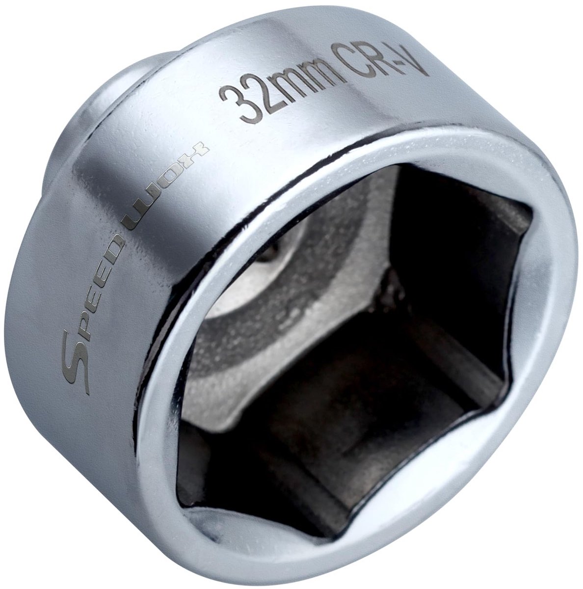 Dailygoods- Oliefilterdopsleutel 32 mm - 6-punts Beugel - 3/8" Aandrijving - Compatibel met GM/Volkswagen/Pontiac - Geschikt voor Chevrolet/Saturn/Saab - Duurzaam Materiaal - Oliefiltersleutel