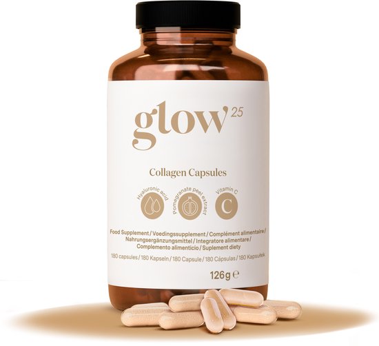 Glow25® collageen capsules high-dose [180 capsules]