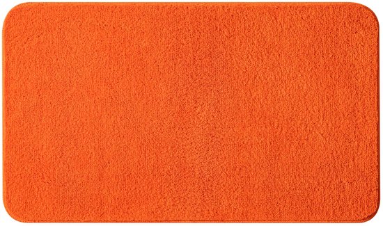 Badmatten antislip badkamermatten douchemat absorberend badkamertapijt groot tapijt deurmat binnen keuken tapijten tapijt mat voor badkamer slaapkamer keuken ingang 60x90 cm Oranje