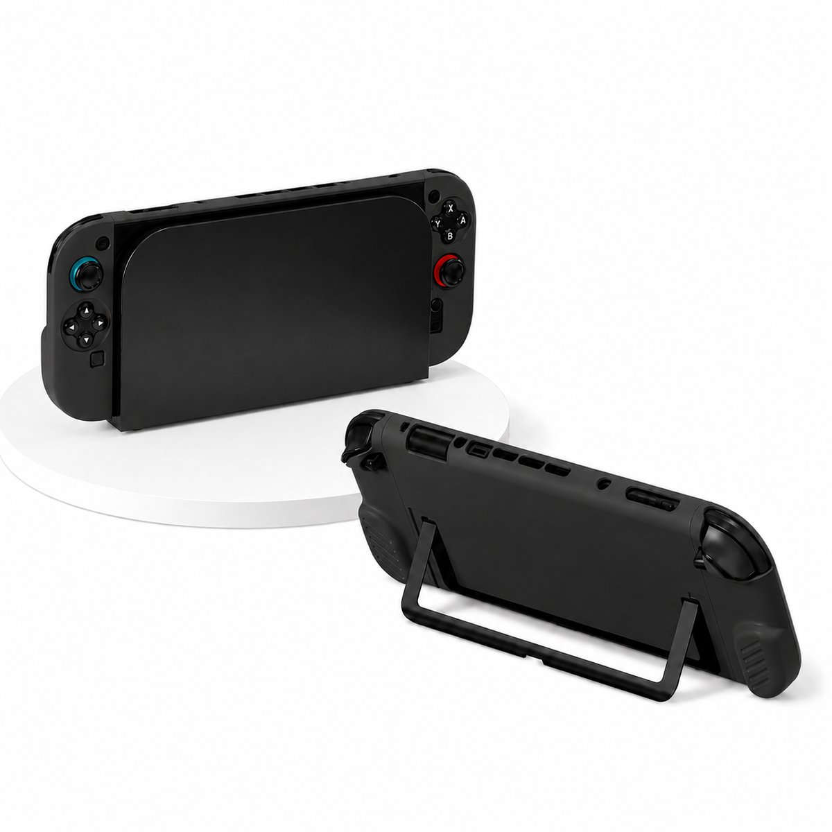 Sounix Hoesje geschikt voor Nintendo Switch 2 - Bescherm Hoesje - Kras- en stootbestendig - Zwart Hoesje