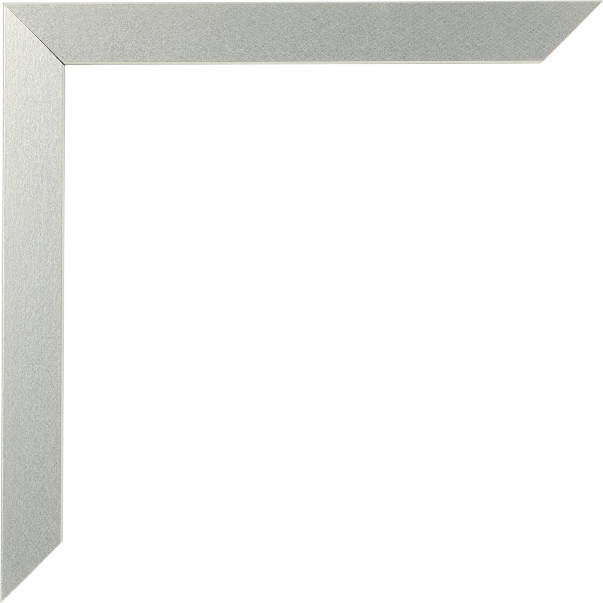 Fotolijst 20x20 cm - MDF - Aluminium Geborsteld - Benno