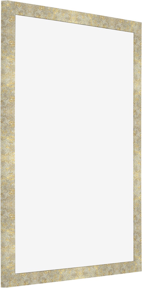 Fotolijst 24x30 cm - MDF - Zilver-Goud Hamerslag - Benno