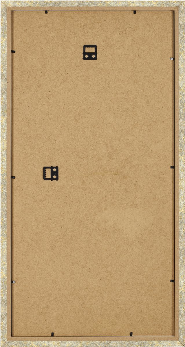 Fotolijst 45x80 cm - MDF - Zilver-Goud Hamerslag - Benno