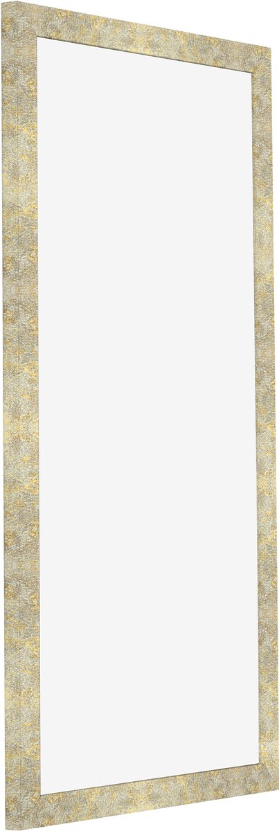 Fotolijst 50x100 cm - MDF - Zilver-Goud Hamerslag - Benno