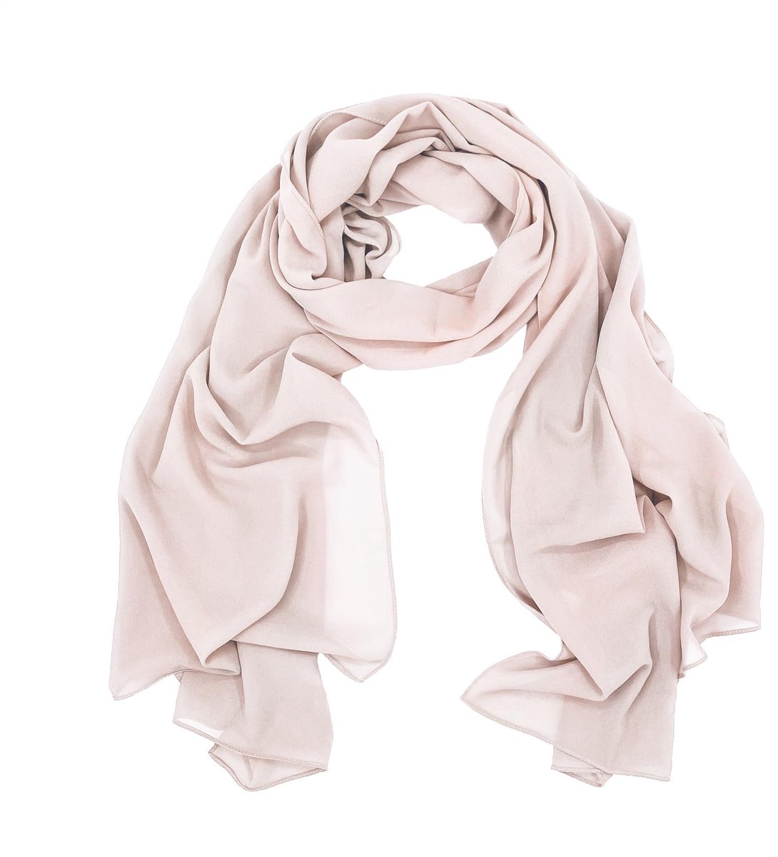 lifwimner Chiffon sjaal voor dames, zomer, feestelijke sjaal voor avondjurk, stola, hijab, 175 x 70 cm, lichte sjaals en doeken, chiffondoeken voor bruid, zomer, bruiloft