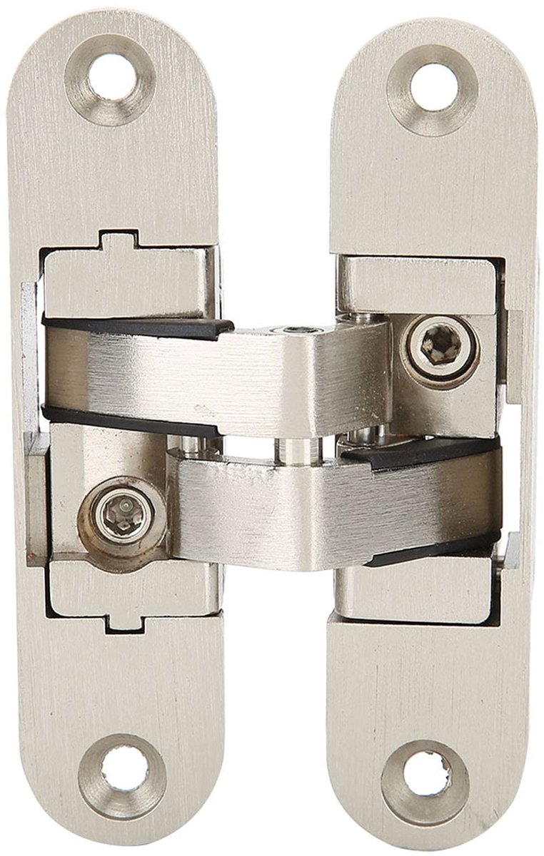Dailygoods- Scharnier Verstelbaar 3D - Verborgen Scharnier - Vouwdeuren - 23 mm x 95 mm - Naadloze Bevestiging - Stijlvol Deurontwerp - Deurscharnier