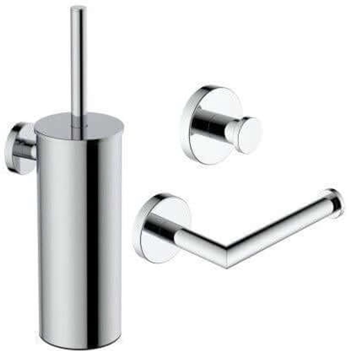 Wiesbaden Alonzo Toiletaccessoireset Chroom