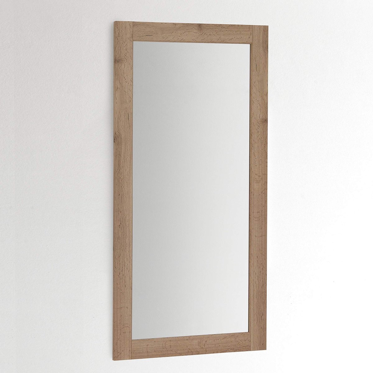 Wandspiegel, 120 x 60 cm, rustieke eiken, wandspiegel, Made in Italy