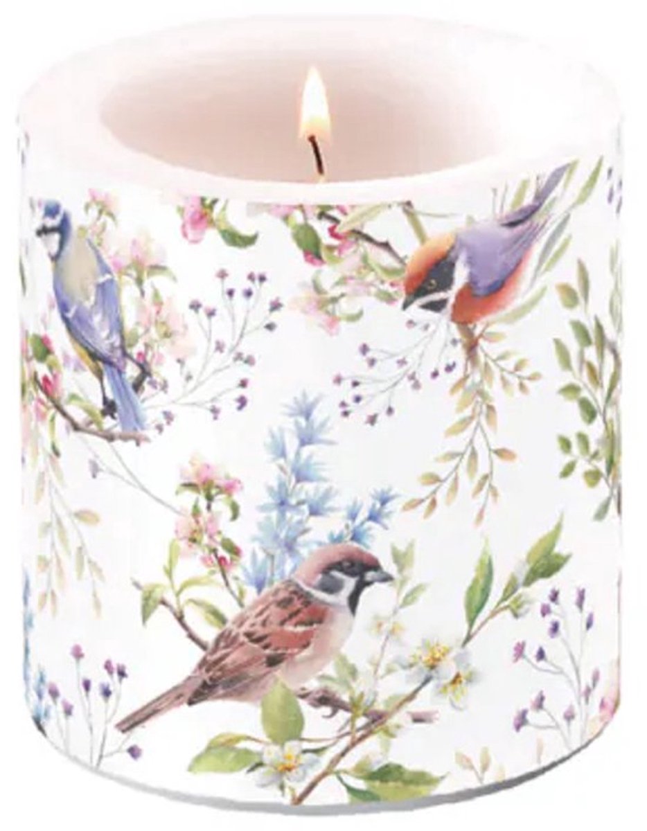Ambiente - Kaars - Small - 35 branduren - Busy Birds