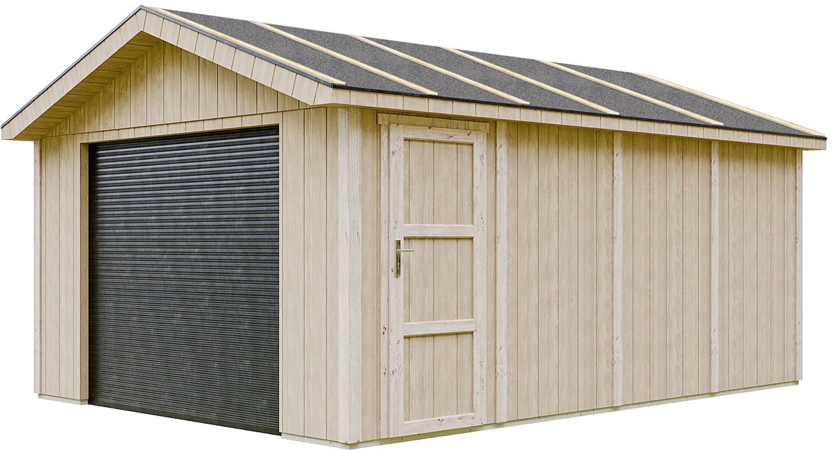 Timbela M991B - LP SmartSide Garage - 17 m² - 530x378xH269 cm