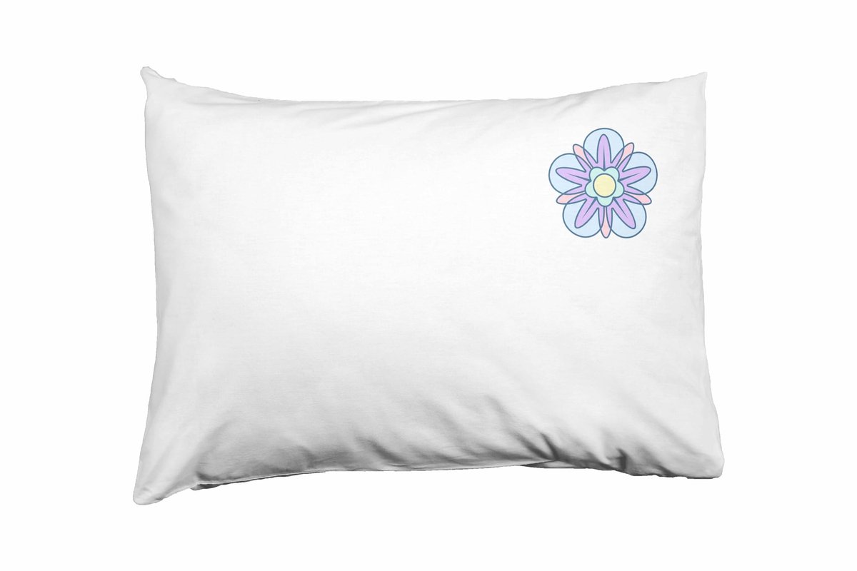 Kussenhoes, Huisdecoratie, voor bank, cafetaria, Afmeting: 50x35 cm, Kleur: Wit