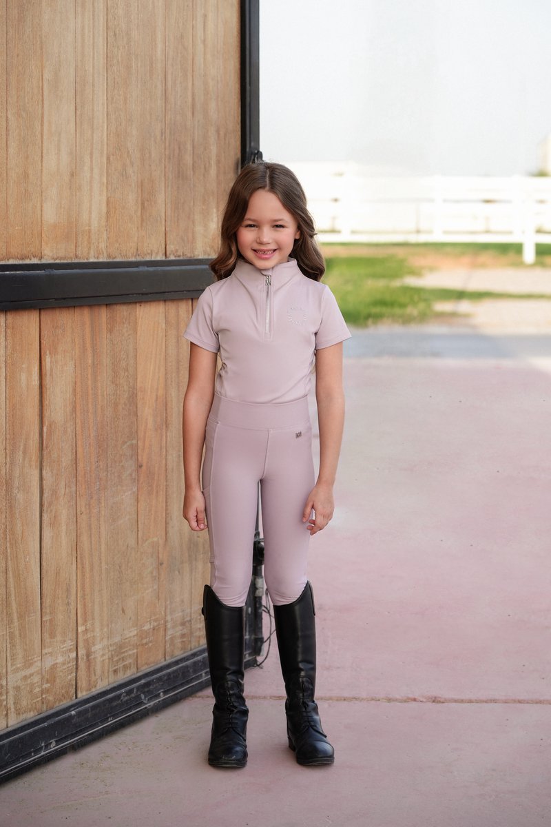 Moá Mae Kids Rijlegging Fullgrip - Lavendel - Leeftijd 8-9