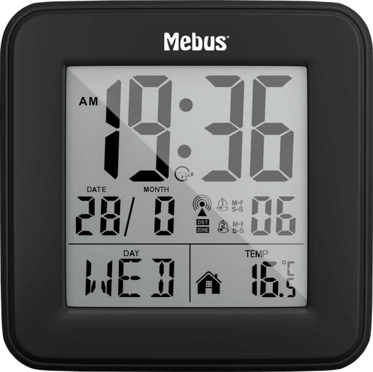 Mebus 25595 radiografische wekker