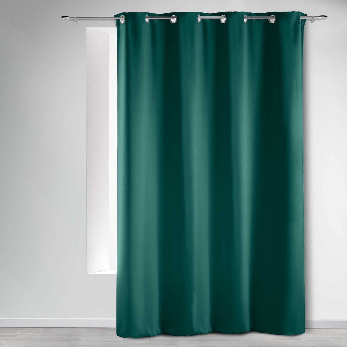 d'Interieur ooggordijn, groen, 135 x 240 cm