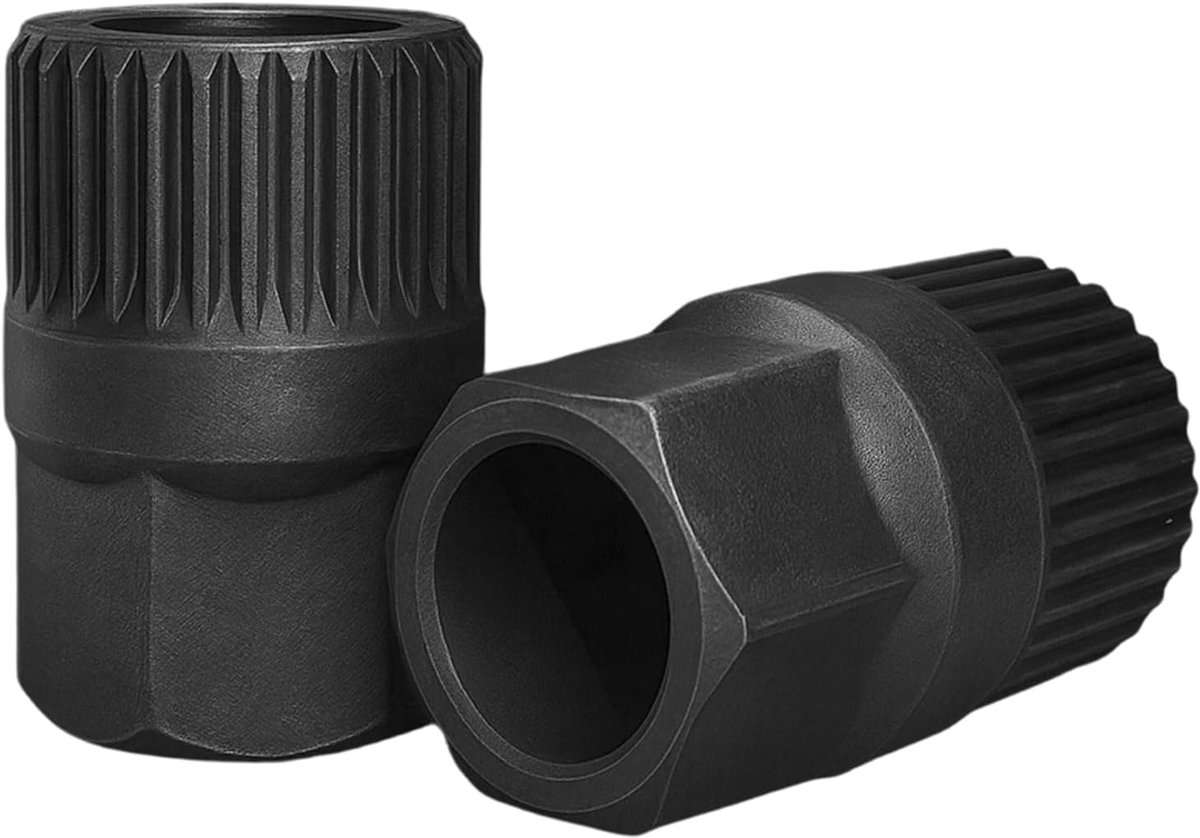 Katrol Demontage, 2 Stks Gereedschap Demonteren Katrol Dynamo, 33 Spline Demontage Vrijloop Dynamo voor Auto Dynamo Koppeling