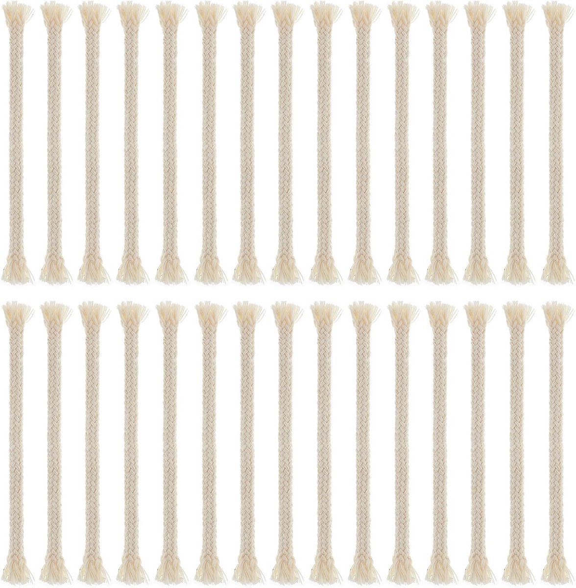 30 stks Olie Lamp Wicks Vervanging, Ymapinc 16cm Lange Katoen Kerosine Heater Lantaarn Wick voor Indoor Kaars Alcohol Lamp Brander