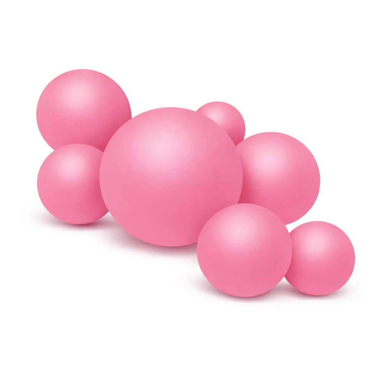 Herbruikbare Ballonslinger van 7 Roze - Balloony