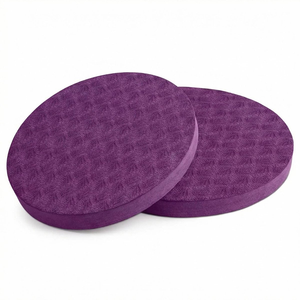 Set van 2 yoga-kniebeschermers, 15 mm dik, yoga, kniebeschermers, sport, balanskussen ter bescherming van TPE, voor yoga, pilates, knie-, elleboog- en polsbescherming