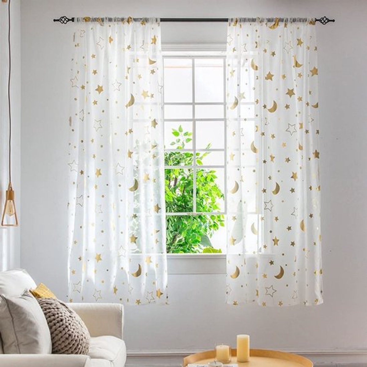 SPHProducts - Semi pure gordijnen - Voile gordijnen voor meisjeskamer