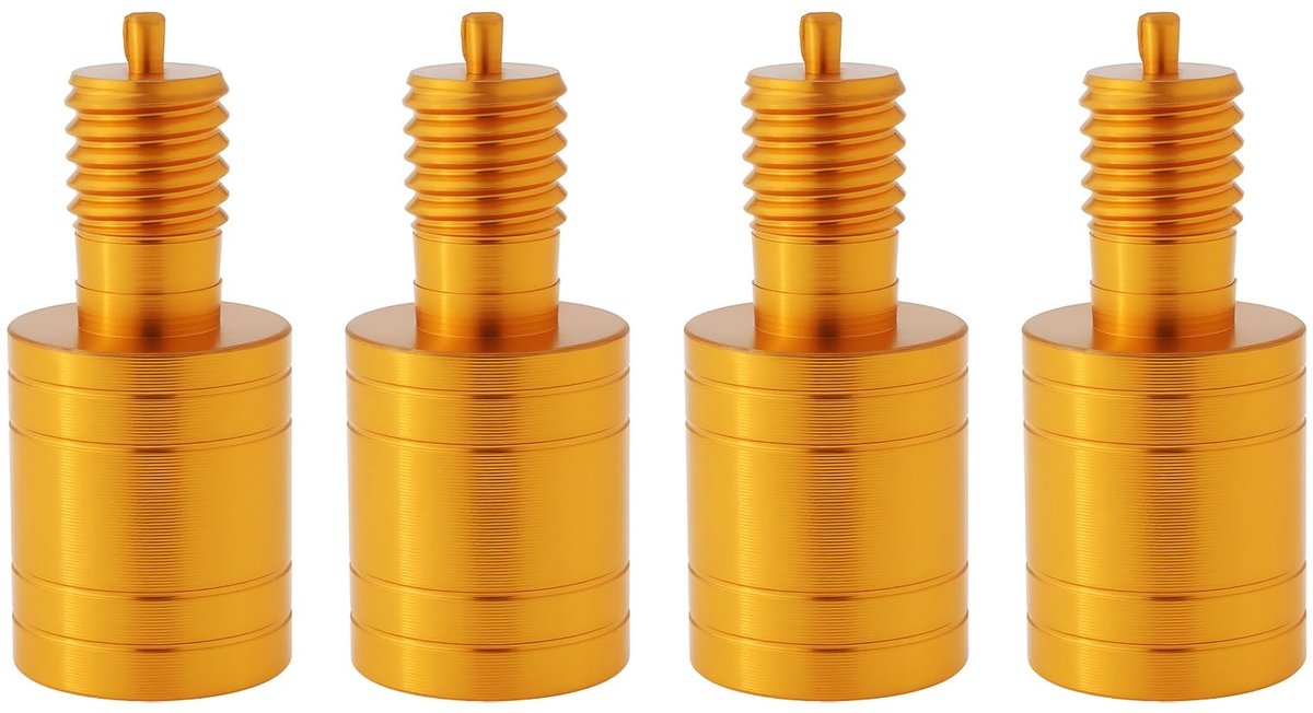 Dailygoods - 4 Stks Vissen Schepnet Handvat Connector - Geschikt voor de meeste Visnet Hoofden