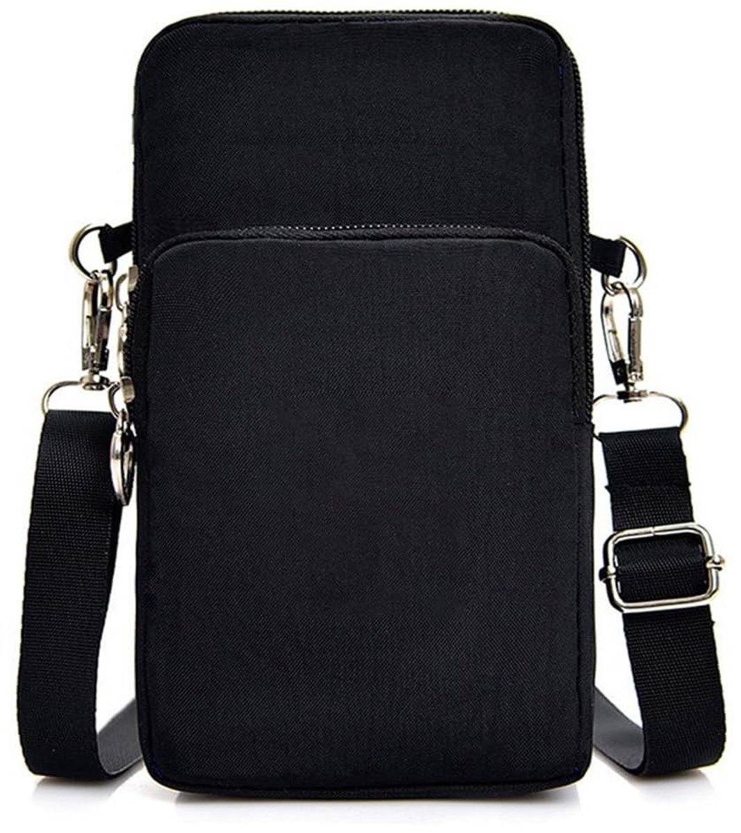 Dailygoods- Schoudertas Dames Waterdicht - Mini-Schoudertas - Telefoonhouder - Verstelbare Riem - 4 Vakken - Duurzaam Nylon - Handtas