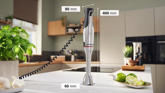 Serie 8 Staafmixer ErgoMaster 1500 W Roestvrij staal MSM8M930 van Merkloos — afbeelding 3