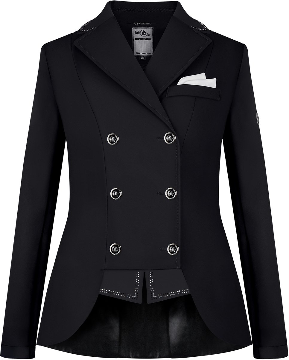 Fair Play Korte Slipjas Reiko - Black - 36