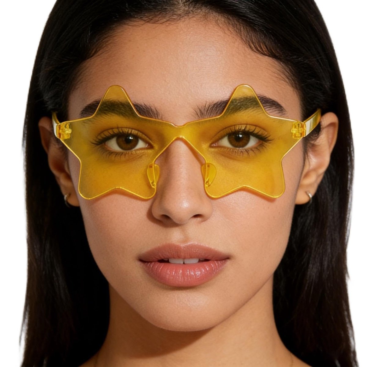 Dailygoods- Zonnebril Randloos - Feestbrillen - Zonnebril Heren - Zonnebril Dames - Zonnebril Voor Activiteiten - Betrouwbare Bescherming Tegen De Zon - Feestbril
