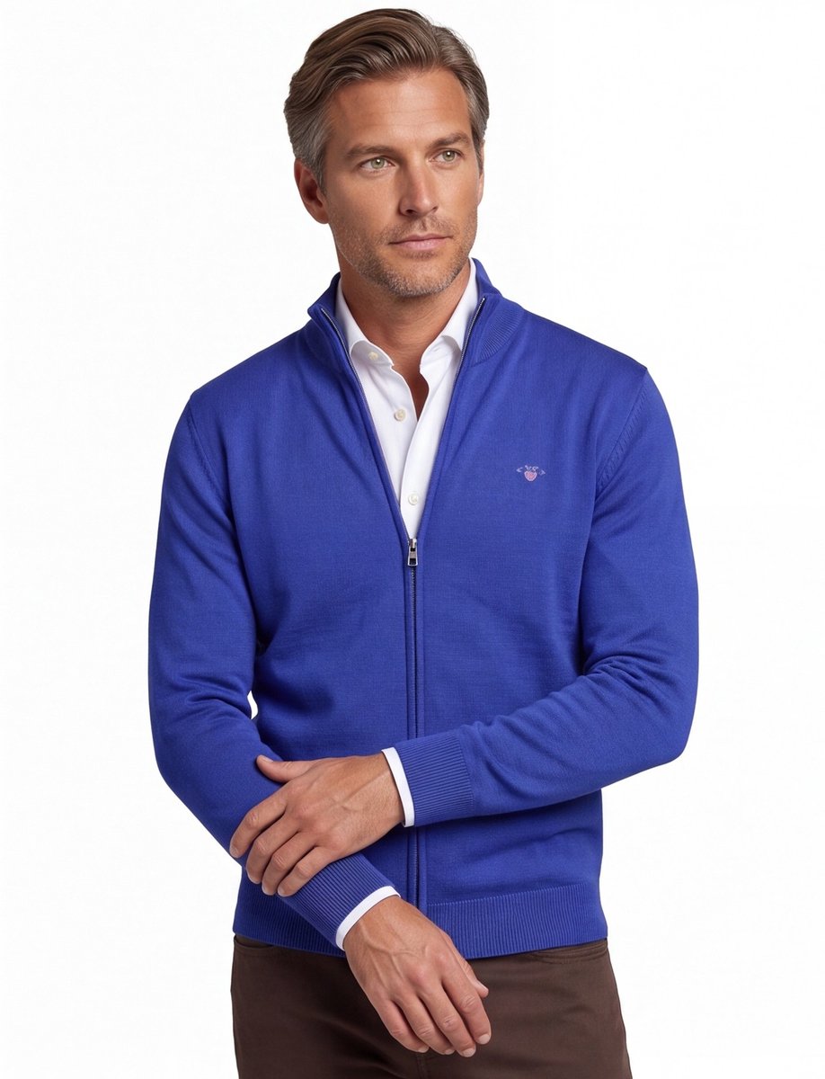 Gant vest blauw