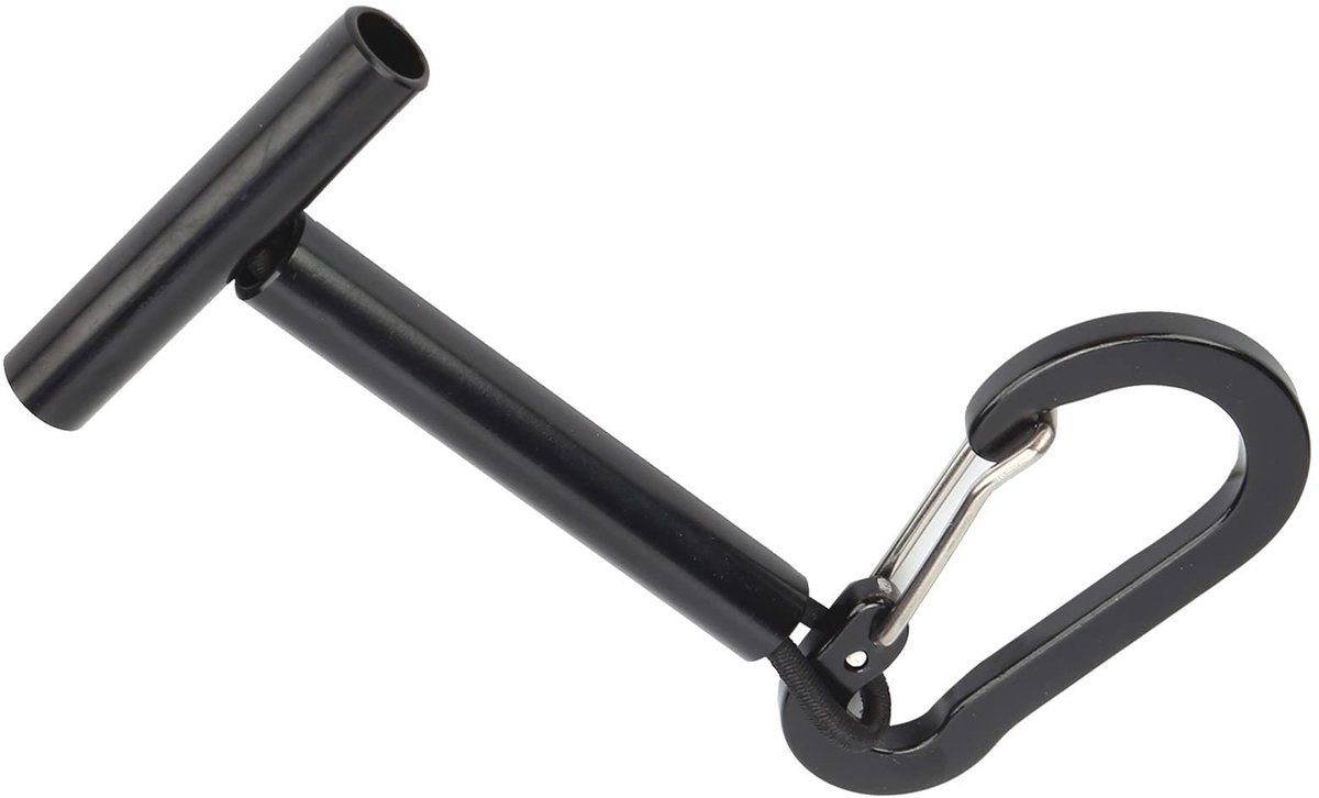 Dailygoods- Tippet Houder Lichtgewicht - Aluminium Legering - Duurzaam - Handig te Dragen - Ophangclip - Super Draagvermogen - Visaccessoire