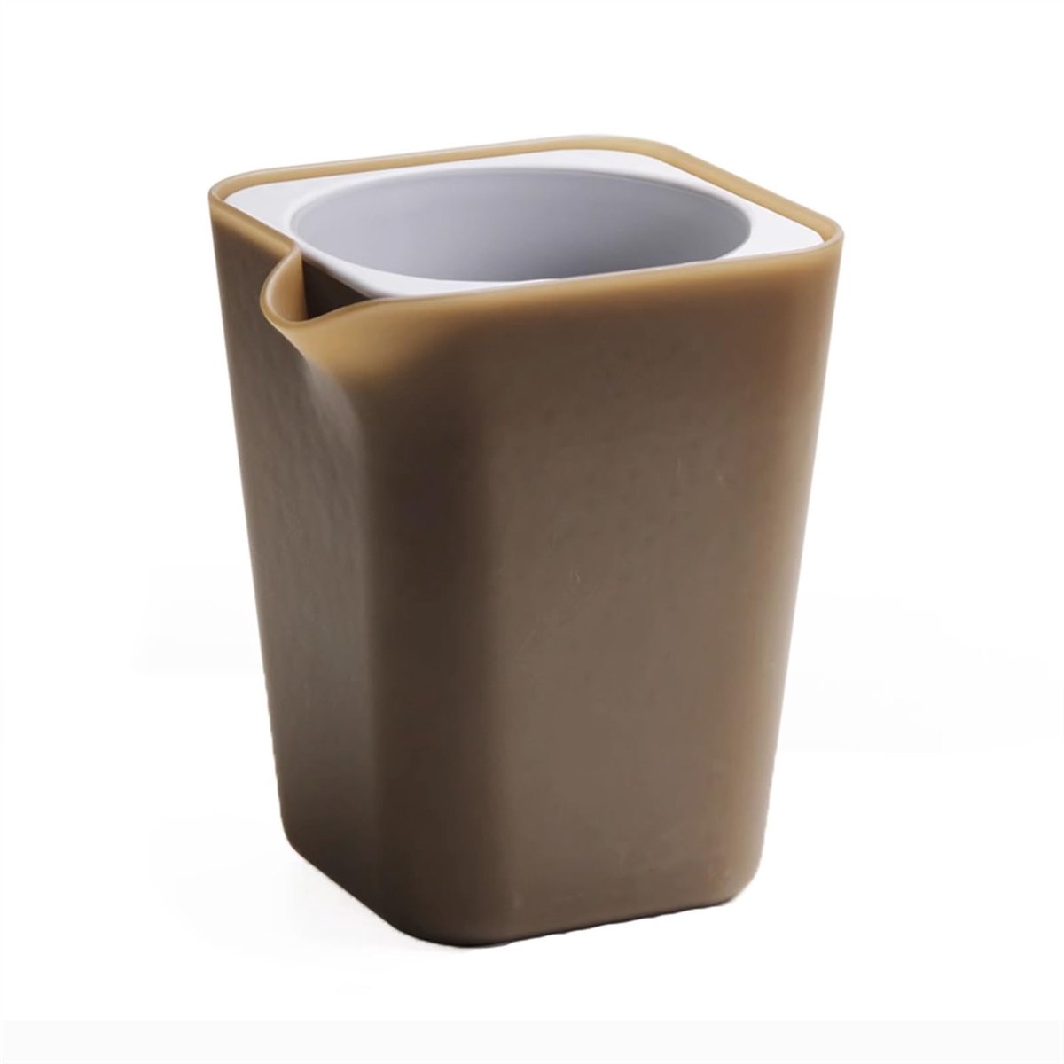 Plantenpotten kunnen water opslaan en automatisch absorberen. Hangende bloempotten. Vierkant effen kleur. Eenvoudige vetplanten. Bloemen. Groene planten. Plantenbakken(Brown,Groot)