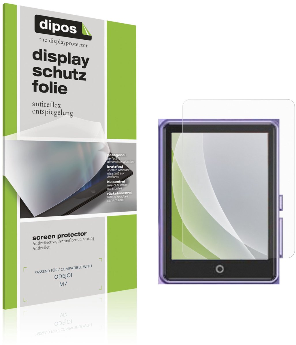 dipos – 4x Matte Beschermfolie geschikt voor ODEJOI M7 | Krasbestendige & antireflecterende Screenprotector Ultra-Thin