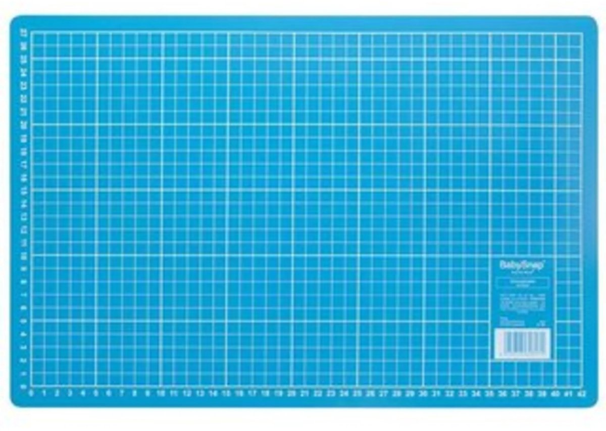 Snijmat 45x30cm turquoise
