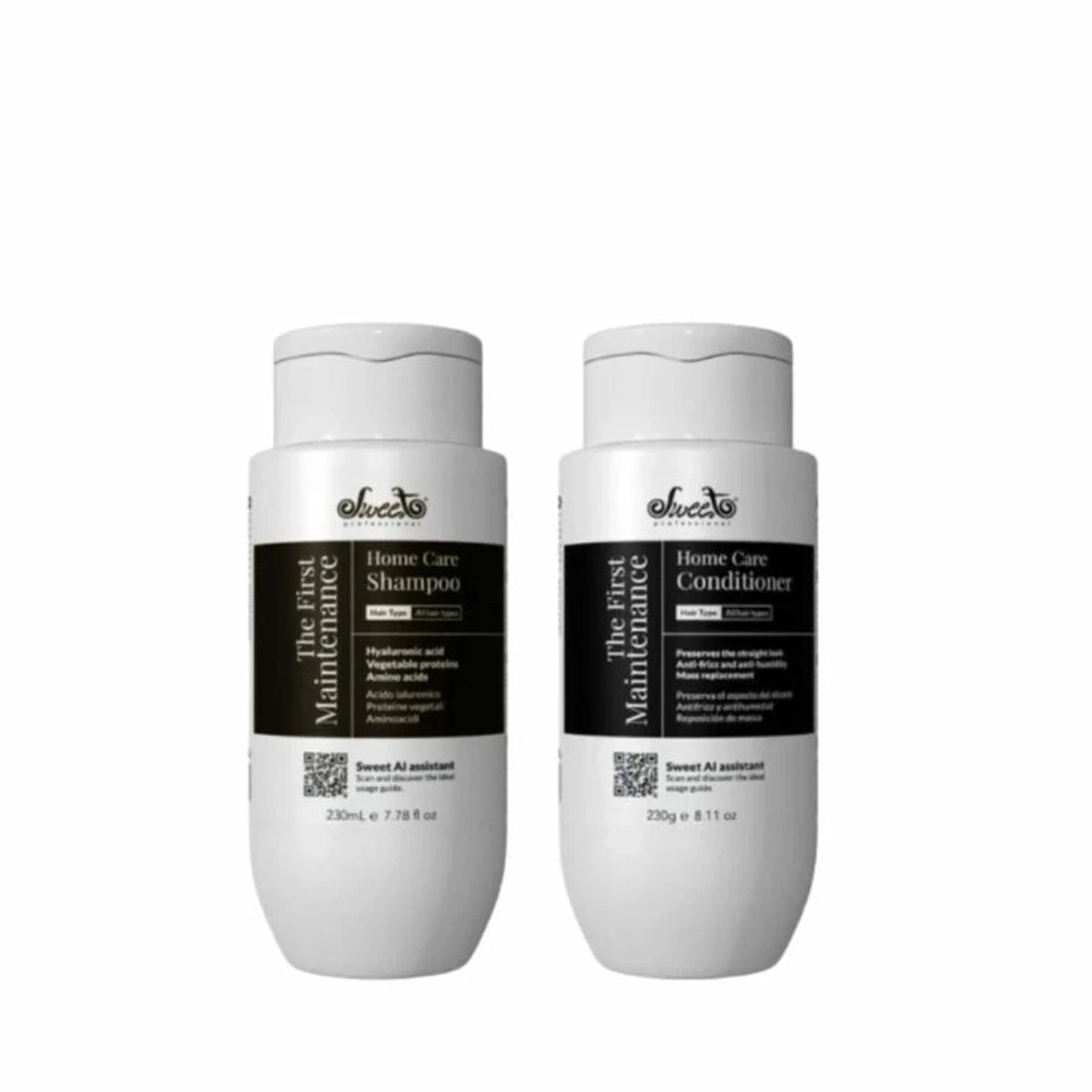 Sweet Professional Shampoo & Conditioner – Natuurlijke verzorging na keratine