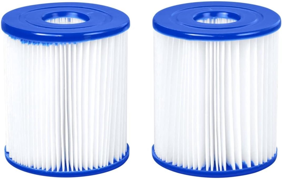 Geschikt geschikt voor Bestway 58093 verpakking van 2 Type I cartridges, wit
