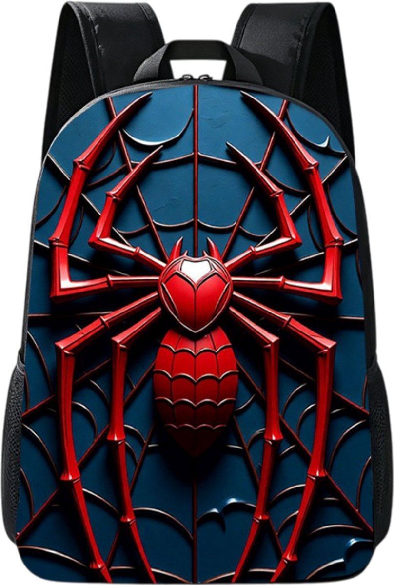 Spiderman Rugzak | Spin Rugzak | Kinderen | Neon | Rugtas met mooie 3D geprinte details | jongens schooltassen | grote schooltas | 20 liter