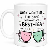 Afscheid Collega Mok 330 ml - Best-Tea - Bedankt Collega