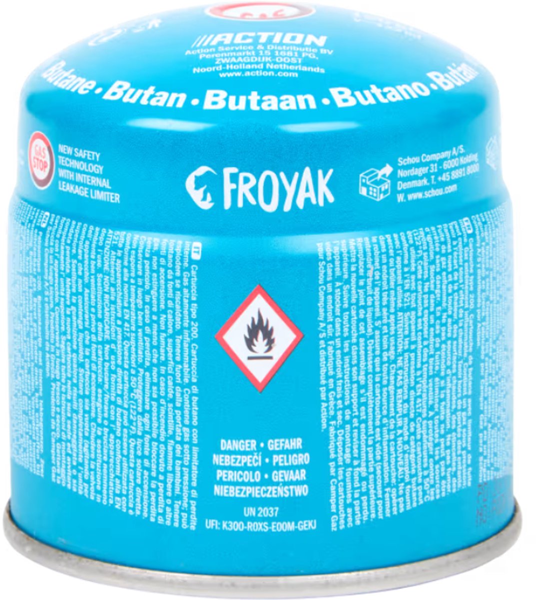 Froyak Butaangas bus 190 Gram