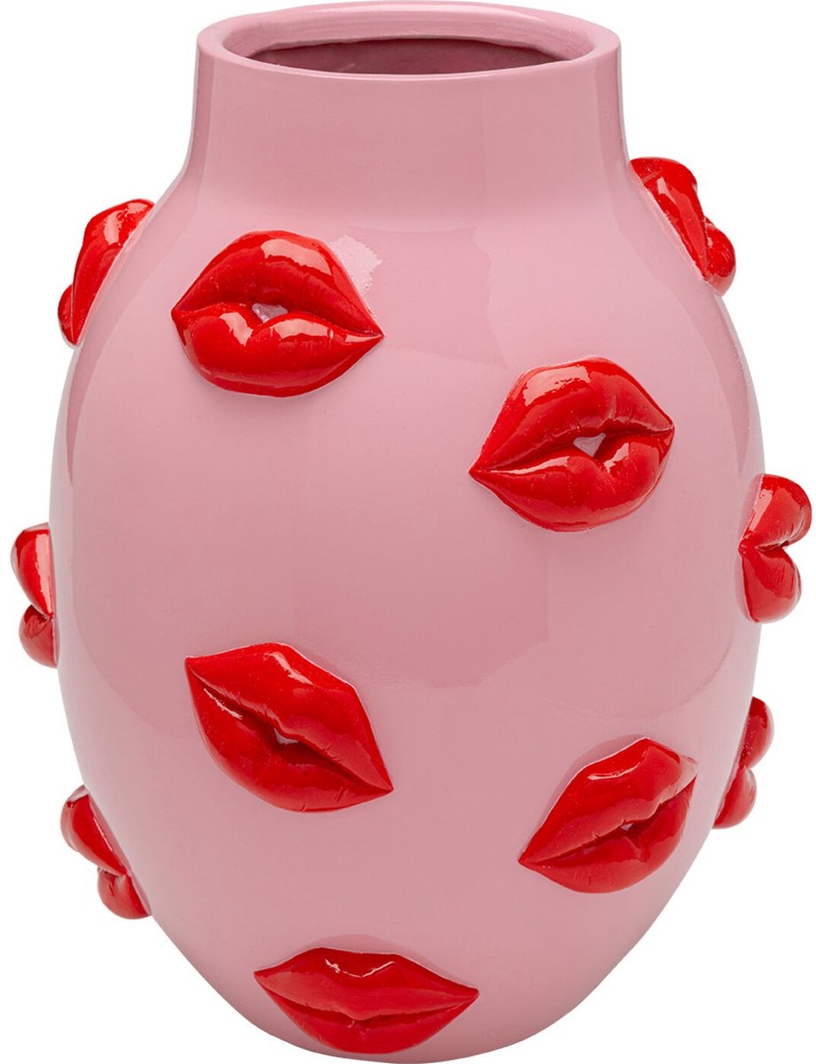 Kare Design Vaas roze monden rood 31cm Kare Design