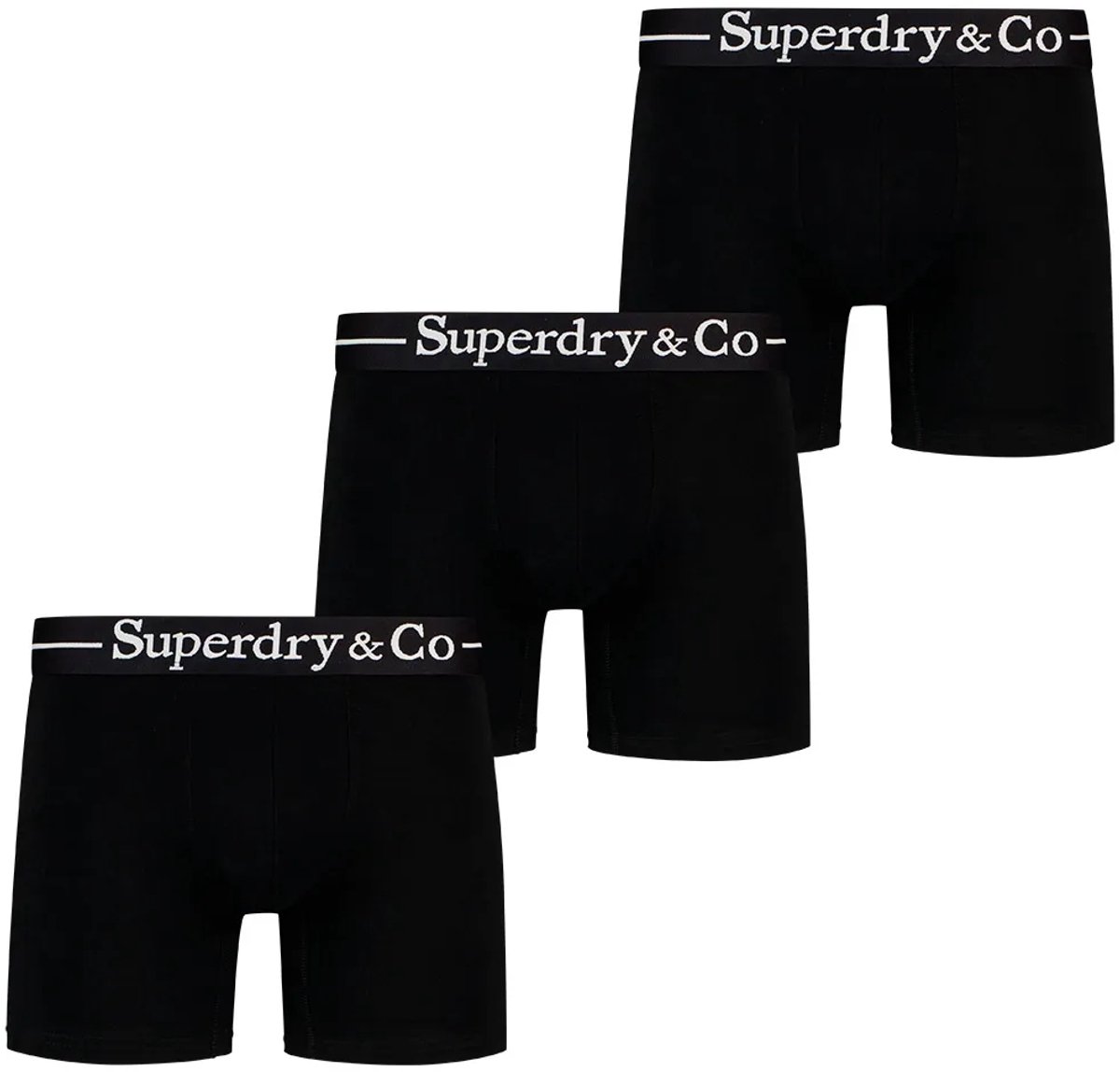 Superdry M3110480a Boxers 3 Eenheden Zwart M Man